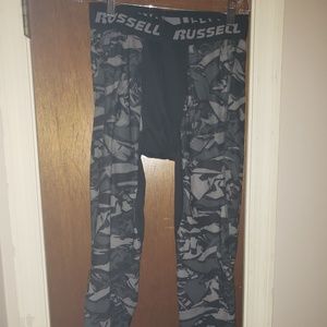 Medium Black Russell Compression Shorts